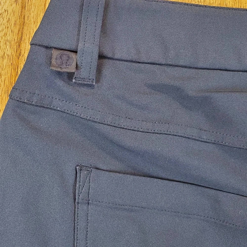 Lululemon ABC Classic-Fit Pant Mens 38x30 Navy Blue Recycled Polyester LM5ALWS